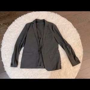 AllSaints Grey Blazer